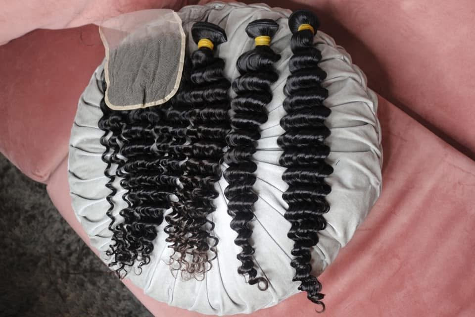 Deep Wave 3 Bundles with 4x4 Closure