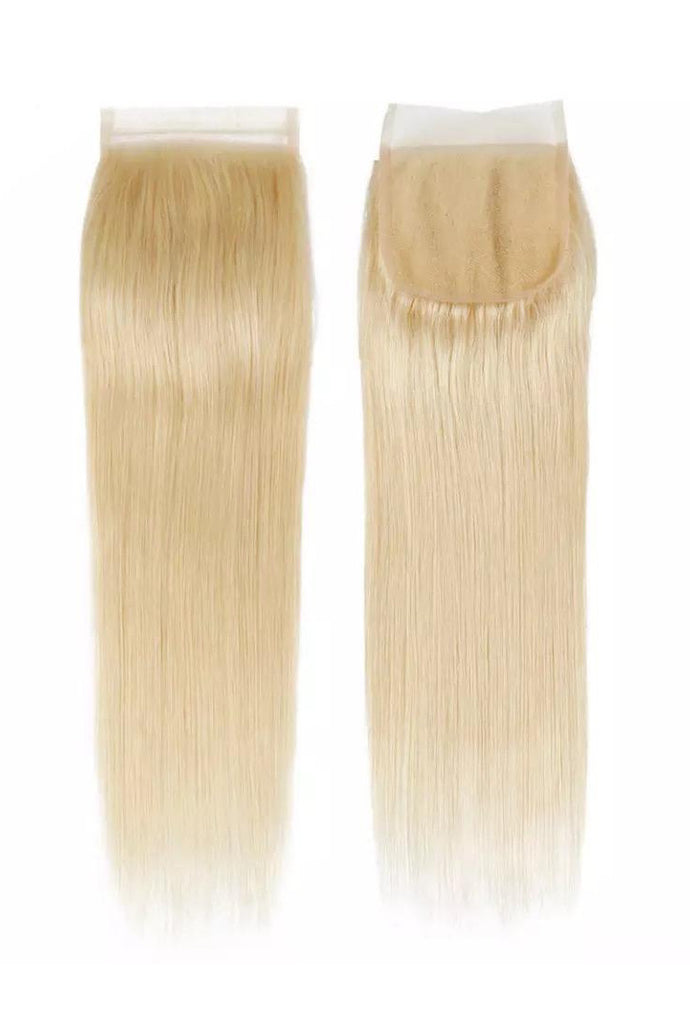 Luxury Silky Straight 4x4 Closure - Lavish Queen Collection